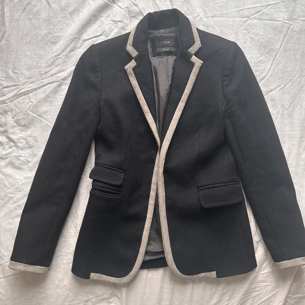 JCrew Blazer Wool navy